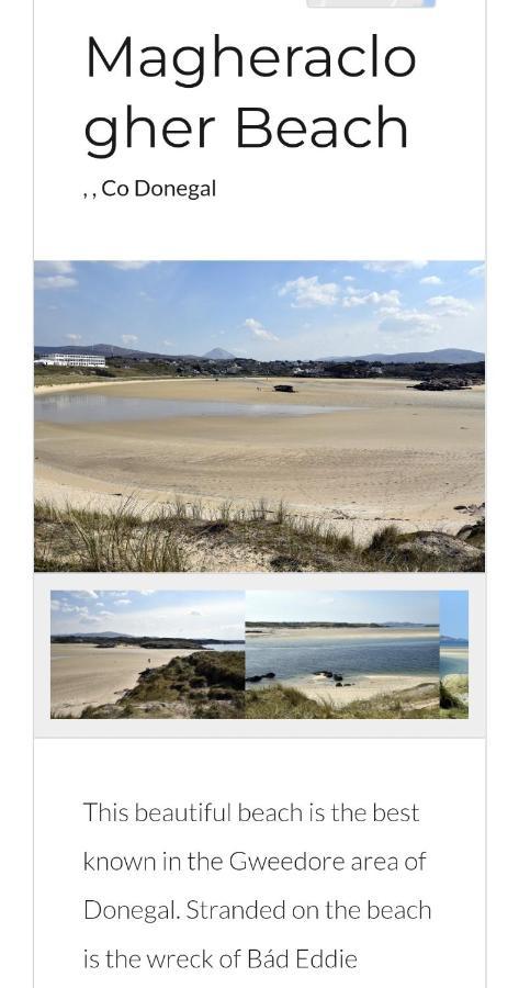 Ostan Gweedore Deluxe Apartments Bunbeg Kültér fotó